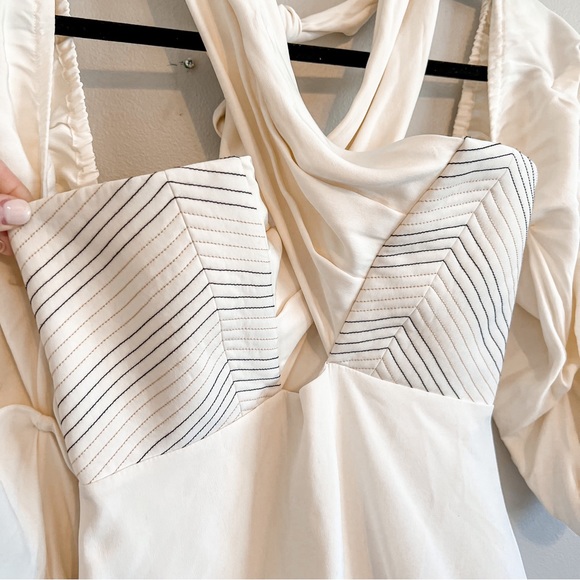 Alexis Zuki Hi-Low Dress, White, Cream, size Small. New With Tags! - Picture 5 of 11